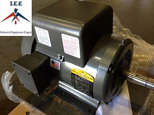 5 HP / 1 Phase Industrial Electric Motor 184T Frame Baldor L8430T 230 VOLT