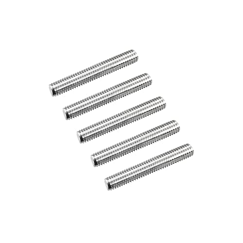 MECCANIXITY Fully Threaded Rod M5 x 30mm 0.8mm Thread Pitch 304 Stainless Steel Right Hand Threaded Rods Bar Studs 5 Pack - size: M5 x 30mm