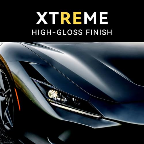 Vinyl Sticker Black Tape High-Gloss Black Good Exhaust Performance Strong tensile Strength Easy to Install(Gloss Black 1.45FT*5FT) - color: Gloss Black, size: 1.45FT*5FT