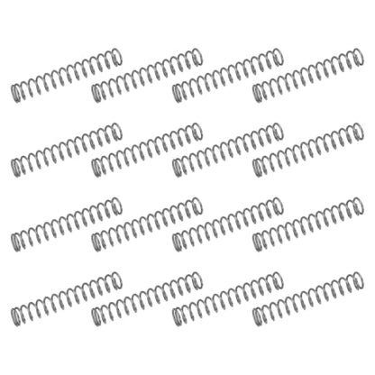 uxcell 50Pcs 304 Stainless Steel Compression Springs,0.6mmWD, 5mm ODx30mm L - size: 5mmx30mm