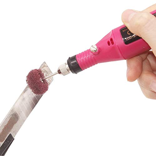 Fine Abrasive Wheel Brush Polishing Buffing Wheels Sanding Rust Remove Rotary Tools Accessories 2.35 MM Mandrel 80 Pieces - size: 2.35 millimeters