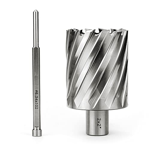 OSCARBIDE 2" x 2" HSS Annular Cutter 3/4" Weldon Shank Mag Drill Bit