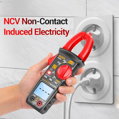 ANENG Digital Clamp Meter,Multimeter Tester,600A AC/DC Current,Voltage,NCV - style: 4000 Counts AC/DC Current
