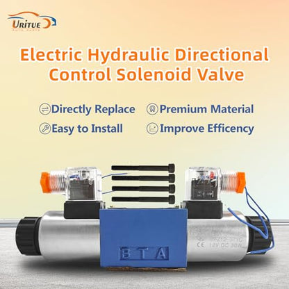 12V DC Electric Hydraulic Directional Control Solenoid Valve