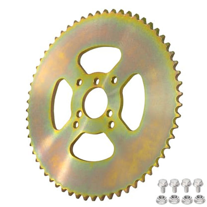 JMCHstore 60T Rear 420 Chain Sprocket for Coleman B200R B200RSV Upgrades - size: 60T