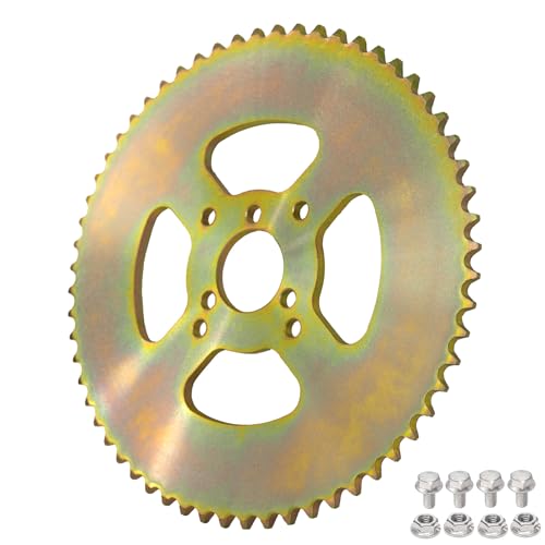 JMCHstore 60T Rear 420 Chain Sprocket for Coleman B200R B200RSV Upgrades - size: 60T