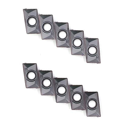 OSCARBIDE APKT1604 TiAIN Coated Carbide Milling Inserts 10Pcs