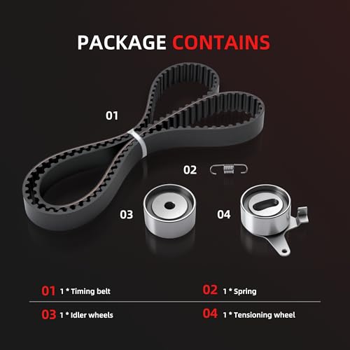 Engine Timing Belt Kit for Mazda MX-5 90-05, for Kia Mentor 87-15 - size: for MX-5/ 323/ Laser/ Capri/ Mentor