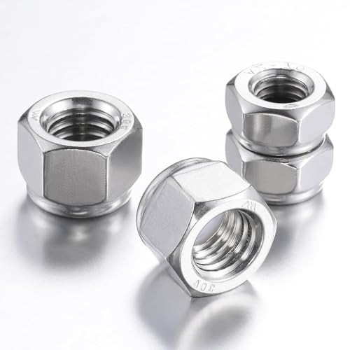 3/8"-24 Nylon Insert Lock Nuts (Grade 8 Zinc Plated Carbon Steel, 50-Pack) - size: 3/8"-24, style: Grade 8 Zinc Plated Carbon Steel