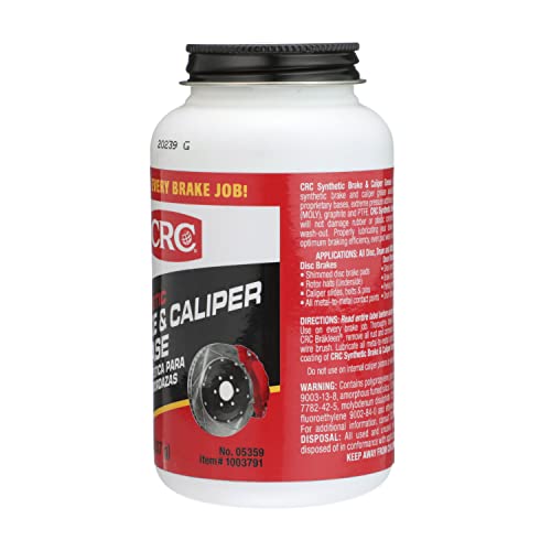 CRC 05359 Brake Caliper Synthetic Grease - 8 Wt Oz - size: 8 Oz