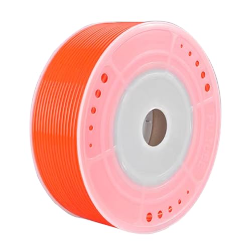 4mm OD Pneumatic Tubing Pipe PU Hose Tube Air Line Compressor Hose Orange - color: Orange, size: 4mm OD x 2.5mm ID - 525 FT 160 Meters