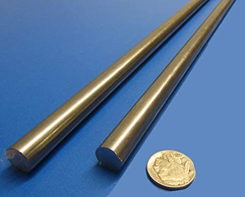 1045 Carbon Steel Round Rod .500" Diameter x 6 Foot Length 2 Units 12 Feet Total