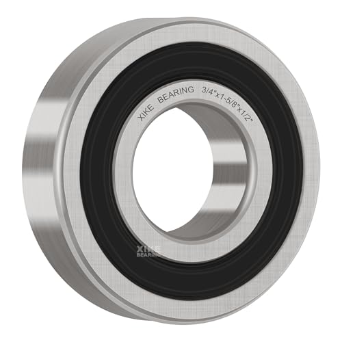 XIKE 4 Pcs Bearings 3/4" x1-5/8 x1/2", Compatible with 1630-2RS. - size: 1630-2RS Size 3/4"x1-5/8"x1/2"