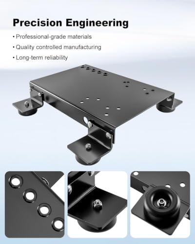 Universal Pressure Washer Skid Plate, 10"x16" Anti-Slip Base
