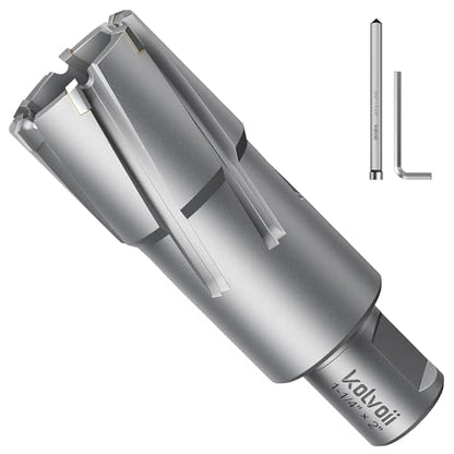 Kolvoii TCT Annular Cutter 1‑1/4" Diameter x 2" Depth, Mag Drill Bit - size: 1-1/4" x 2"