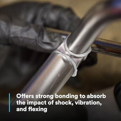 3M Scotch-Weld Epoxy Adhesive DP190, Translucent, 200 mL Duo-Pak, 1 Each, Provides Tough, Strong Bonds Through High Shear and Peel Strength