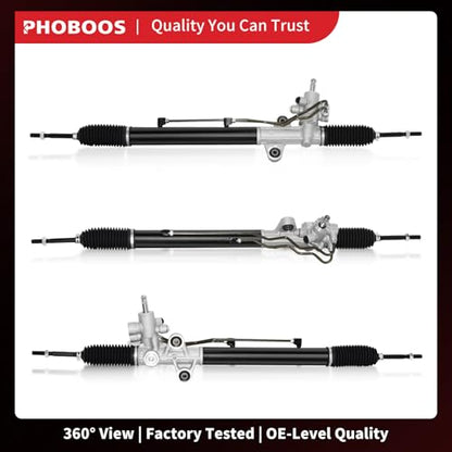 PHOBOOS Hydraulic Power Steering Rack and Pinion Fit for Honda Pilot - size: 26-2719
