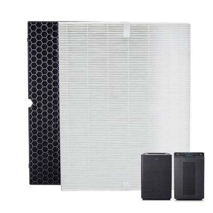 Genuine Winix 116130 Replacement Filter H for 5500-2 Air Purifier, White