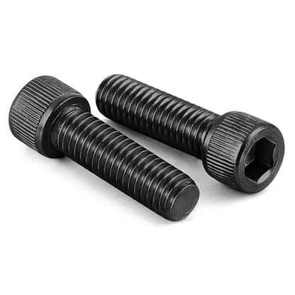 M6-1.0 x 25mm Socket Head Cap Screws Bolts, Grade 12.9 Alloy Steel Black Oxide, M6 25mmAllen Socket Drive, Machine Thread with Hex Spanner,20 PCS (M6X25) - size: M6X25mm