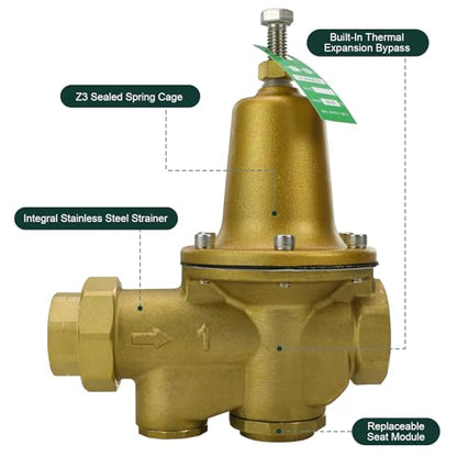 LF25AUB-Z3 Water Pressure Reducing Valve 1 Inch - size: 1 Inch