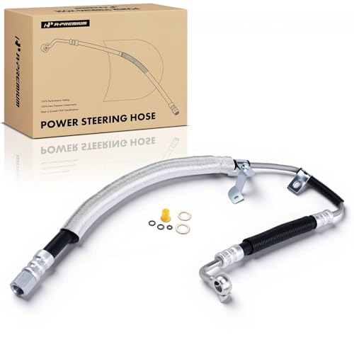 A-Premium Power Steering Pressure Hose Line Assembly, From Pump