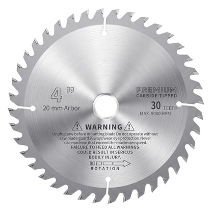 TCT Circular Saw Blade, 4 Inch, 30T - size: 4 inch 30 Tooth