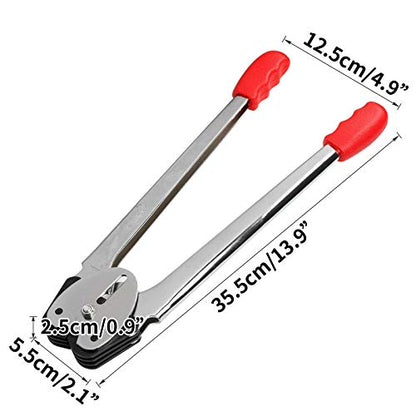 Heavy Duty Manual 4 in 1 PET/PP Manual Strapping Tools for 1/2-3/4" Belt