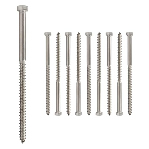 Conquest Lag Bolts 3/8" x 7" - size: 3/8"-7 x 7"