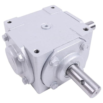 40 HP Right Angle Bevel Gearbox 19455-SR-KW-PH-GR & Keyed Shaft CW/CW 1:1