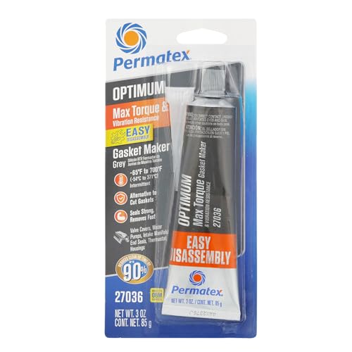 Permatex 27036 Optimum Grey Gasket Maker 3 oz - size: 3 Fl. Oz., style: Optimum