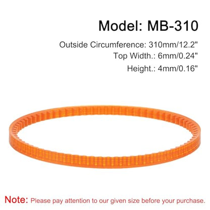 uxcell 4pcs MB Series Standard Sewing Machine Belts MB-310, 310mm/12.2" Lo - size: MB-310