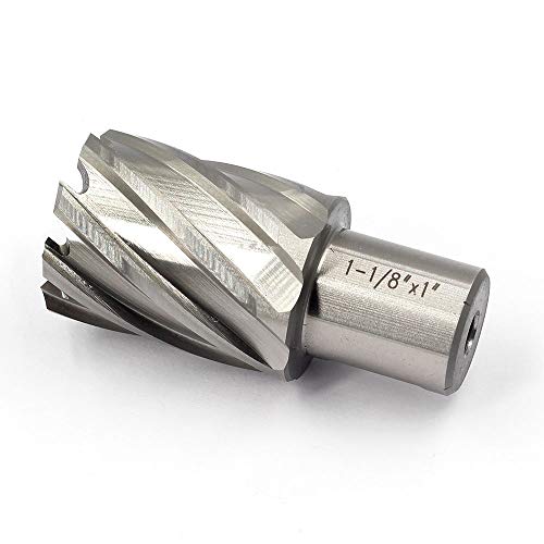Annular Cutter JESTUOUS 3/4 Inch Weldon Shank 1-1/8 Cutting Diameter