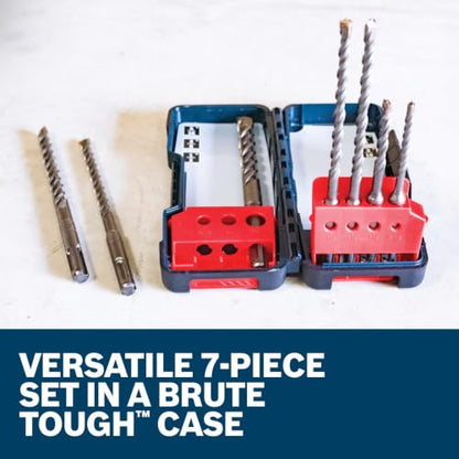 BOSCH HCK001 Carbide Hammer Drill Bit Set - style: 7pc