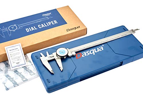 Dasqua 1332-4120 0-12" Machinist Grade Dial Caliper - size: 0-12"