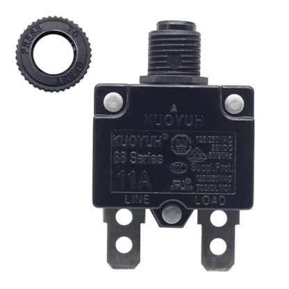 KUOYUH 88 Series (11 amps) 125/250VAC 32VDC Thermal Overload Circuit Breaker (11A) - Genuine - style: 11A