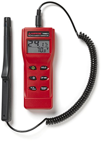 Amprobe THWD-5 Relative Humidity and Temperature Meter with Wet Bulb and Dew Point - style: THWD-5