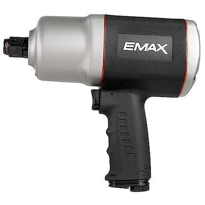 EMAX 3/4" Drive Air Impact Wrench, Pneumatic Mechanic Tool, 6,000 RPM