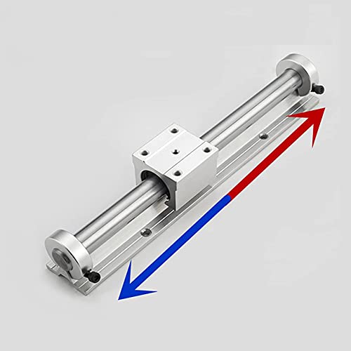 Anti-Collision Block Stopper, Positioning Block, Anti-Dropping for Linear Motion Rail Shaft Guide 30mm SBR30 UU LUU, Fixed Slider Bearing Block Ring, Silver, 2Pcs - size: For SBR30UU LUU linear Rail