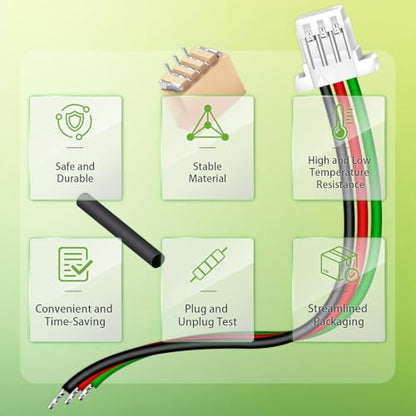 15 Sets/60 Pcs Mini Micro JST-SH-SMD-HHR 1.0mm 3-Pin Connector Kit - size: 3-Pin, style: JST-SH-HHR