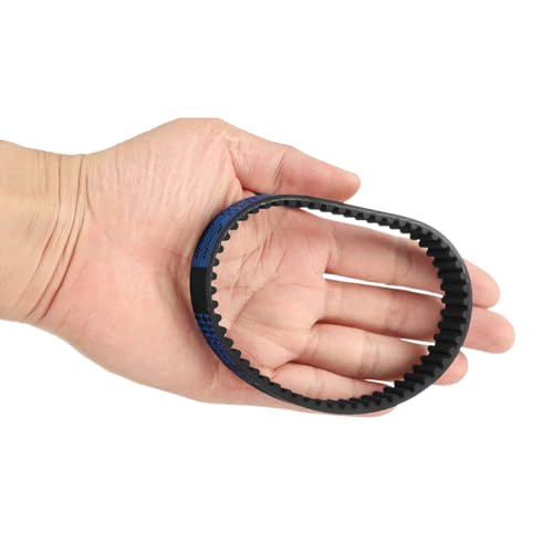 uxcell 3pcs HTD-5M Rubber Timing Belt 57 Teeth, 285mm Pitch Length x 15mm Width x 3.6mm Height, Closed Loop Pulley Timing Belt - size: 285mm