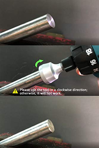 ORXPLUS Tools HSS Blade External Deburring Chamfer Tool 1/8"-3/4" (3-19mm) - size: Deburring Drill Bit 3mm-19mm / Sliver
