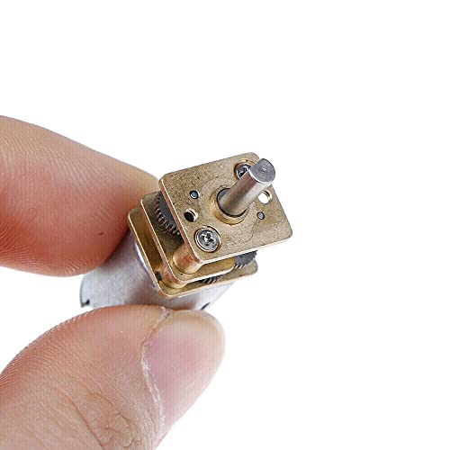 5PCS Mini N20 Gear Motor DC 3V-9V Slow Speed Full Metal Gearbox DIY Robot Car
