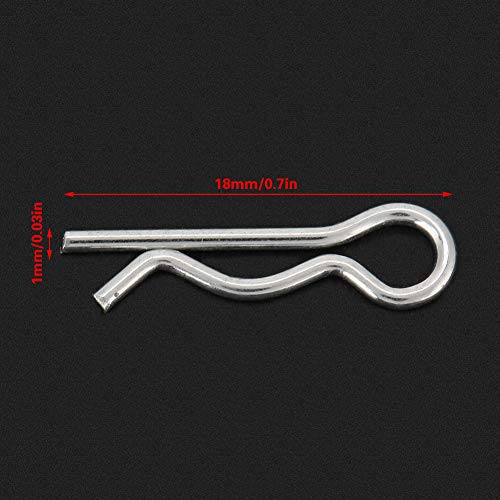 Cotter Pin Assortment, Durable Hitch Pin Clip, One Small Hitch for Industrial Hydraulic Support