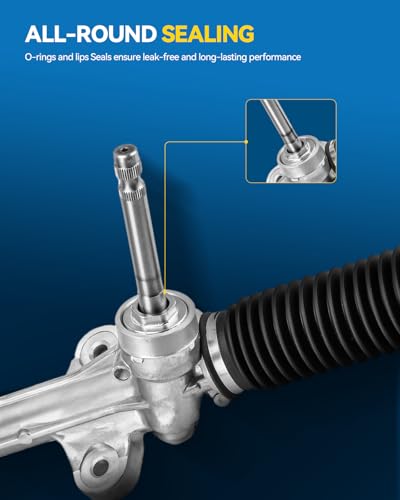 PHILTOP Steering Rack and Pinion for Elantra, Veloster, Elantra GT & Coupe - size: 1G-2409 Elantra