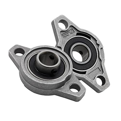 Zorfeter 10mm/0.39Inch Pillow Block Bearing KFL000 4Pcs - size: KFL000