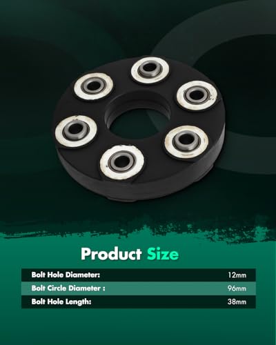 SCITOO 935-608 Front Drive Shaft Coupler Flex Joint Propshaft Coupling - size: Outer Diameter: 145 mm, 935-608