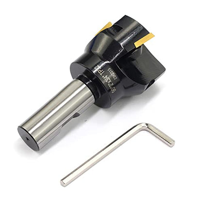 OSCARBIDE Indexable End Mill TP32,3/4" Shank,2" Cutting Diameter,3 Flutes