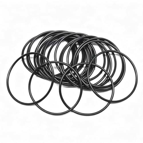 EASYEAH 20Pcs Nitrile Rubber O Rings, 2-15/16" ID, 3-3/16" OD, 1/8" Width - size: 2-15/16" ID, 3-3/16" OD