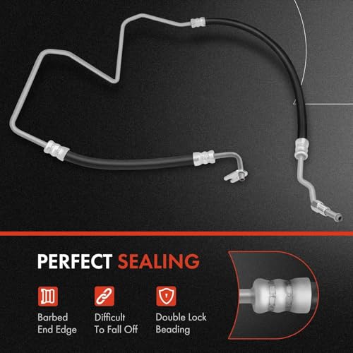 A-Premium Power Steering Pressure Hose Line Assembly Compatible with BMW