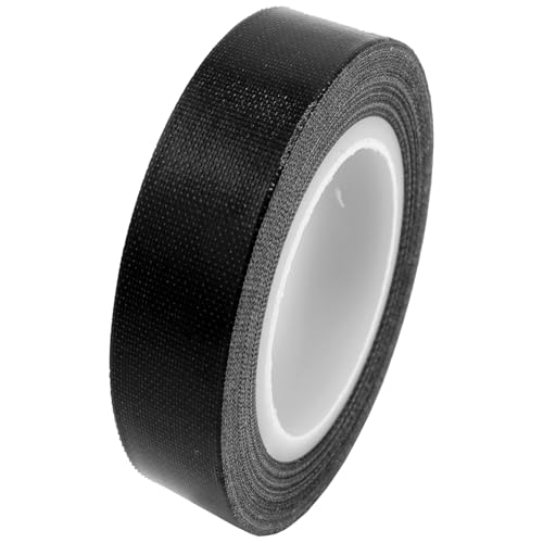 1Roll Heat Resistant Tape, High Temperature Heat Transfer Tape, PTFE Tape,Film Adhesive Tape, 13mm / 1/2" Width, 10m / 33ft Length, Black 0.5" / 1.3cm Width - size: 13mm